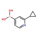 RHAWN (2-cyclopropylpyridin-4-yl)boronic acid