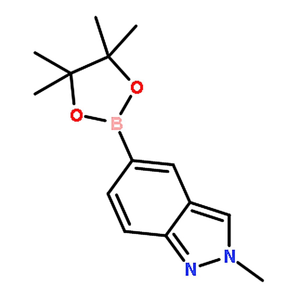 RHAWN 2-Methyl-5-(4,4,5,5-tetramethyl-1,3,2-dioxaborolan-2-yl)-2H-indazole