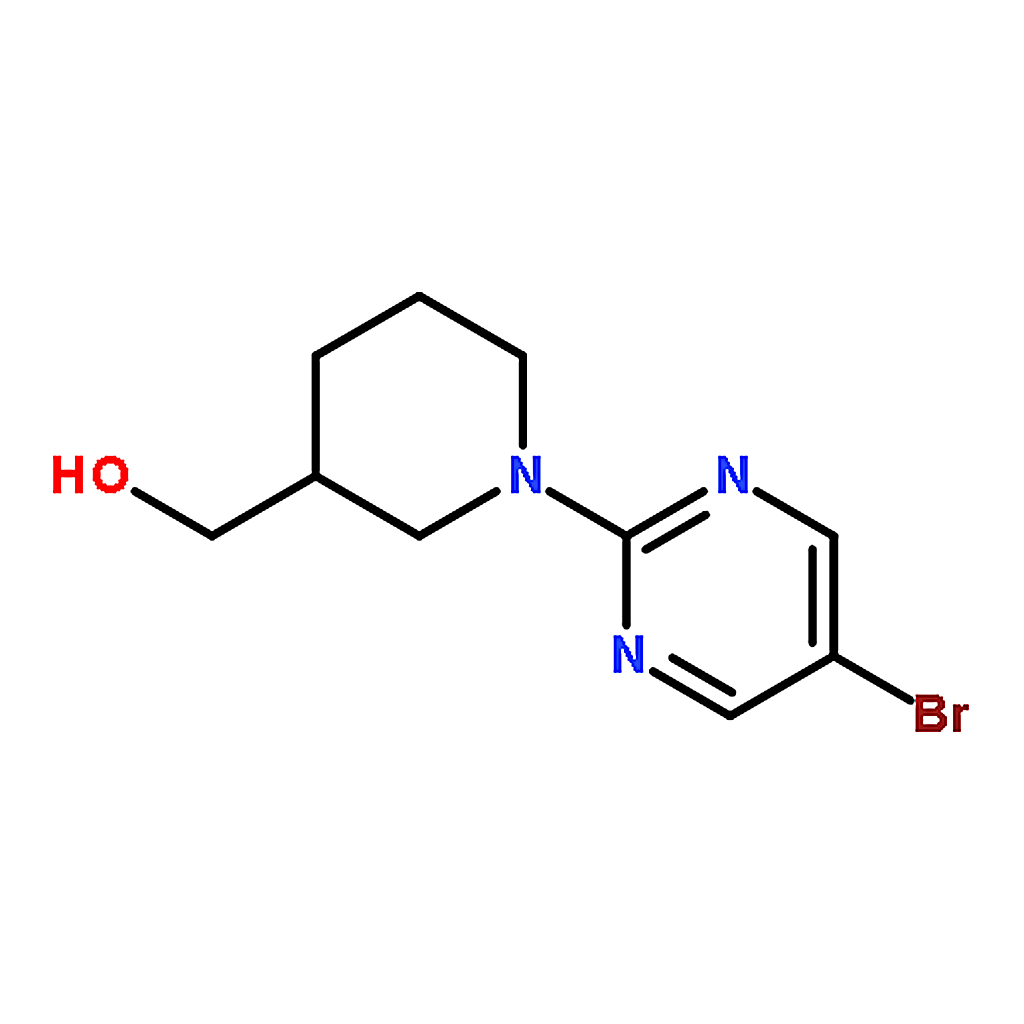 RHAWN (1-(5-Bromopyrimidin-2-yl)piperidin-3-yl)methanol