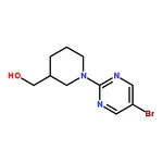 RHAWN (1-(5-Bromopyrimidin-2-yl)piperidin-3-yl)methanol