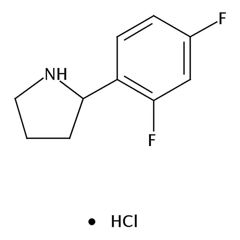 RHAWN 2-(2,4-Difluorophenyl)pyrrolidine hydrochloride