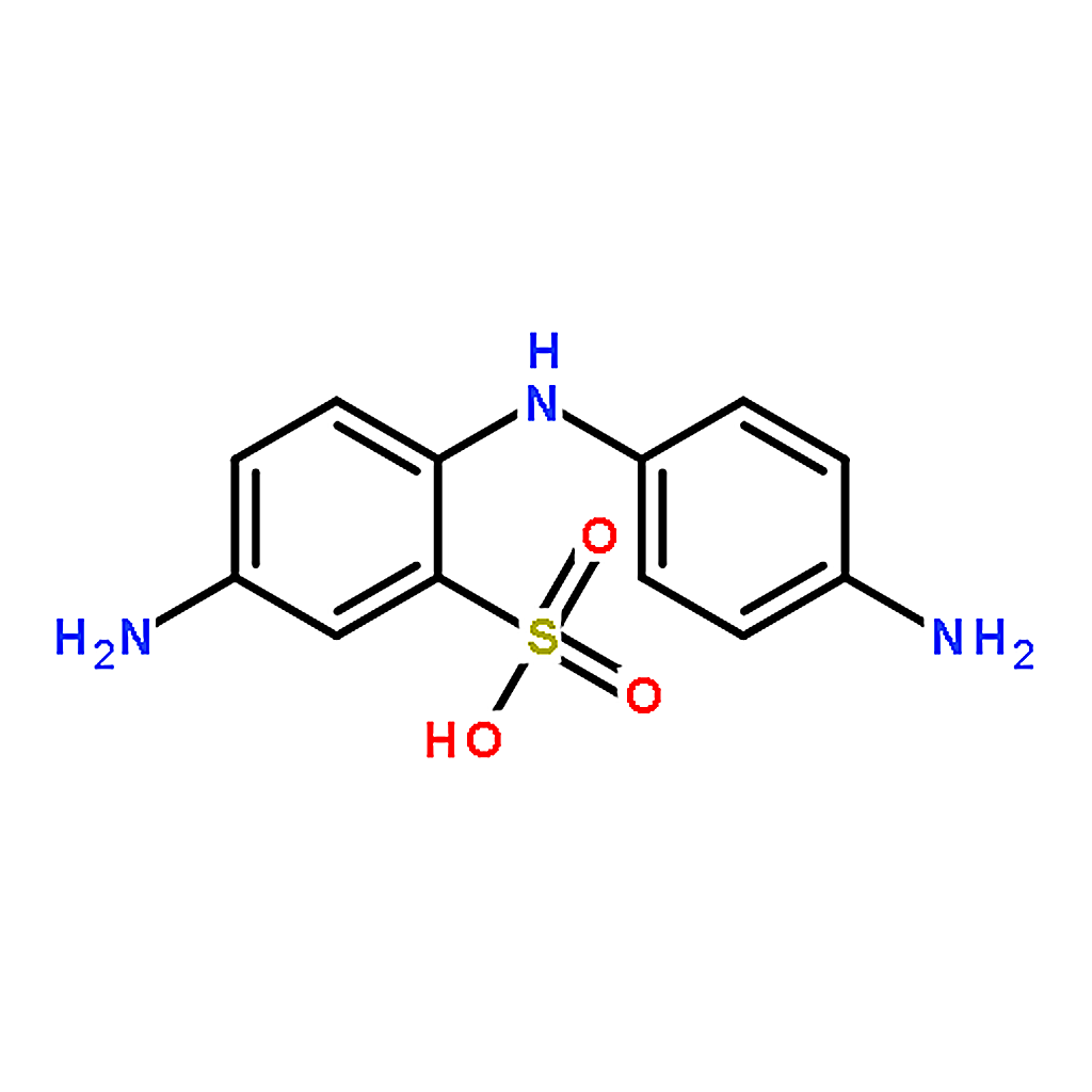 RHAWN 5-Amino-2-[(4-aminophenyl)amino]benzenesulfonic acid