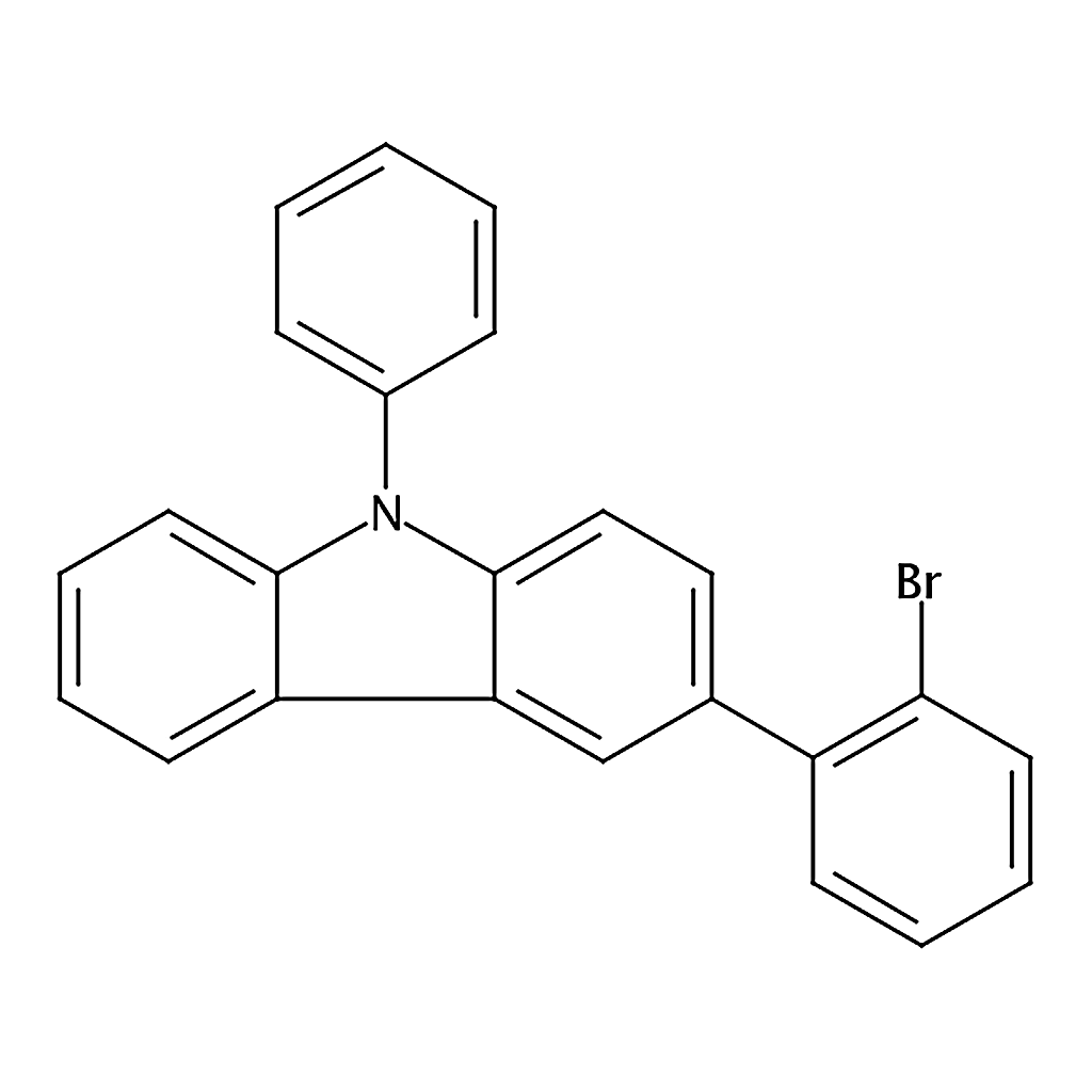 RHAWN 3-(2-Bromophenyl)-9-phenyl-9H-carbazole