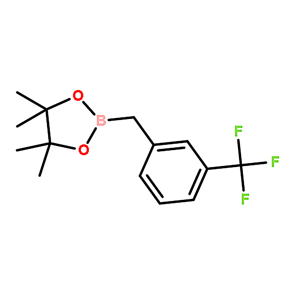 RHAWN 4,4,5,5-Tetramethyl-2-(3-(trifluoromethyl)benzyl)-1,3,2-dioxaborolane