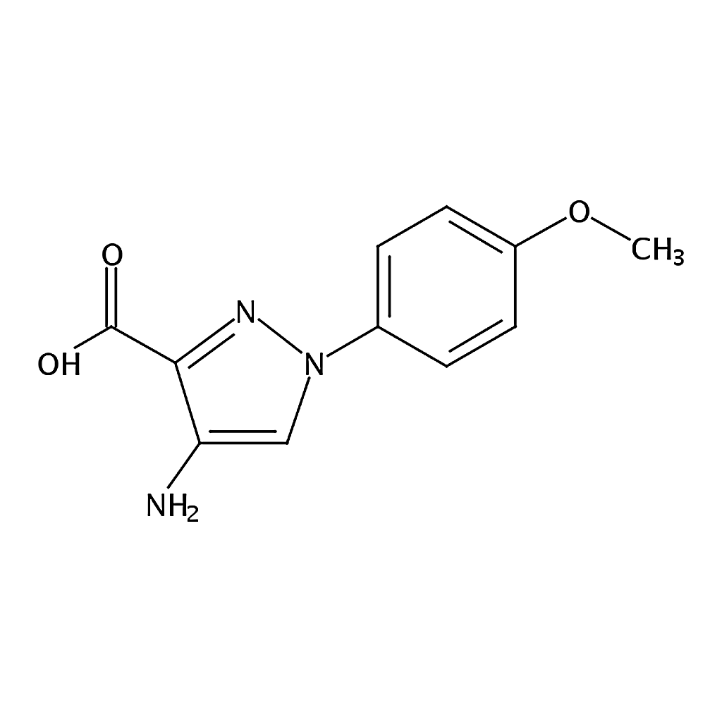 RHAWN 4-Amino-1-(4-methoxyphenyl)-1H-pyrazole-3-carboxylic acid