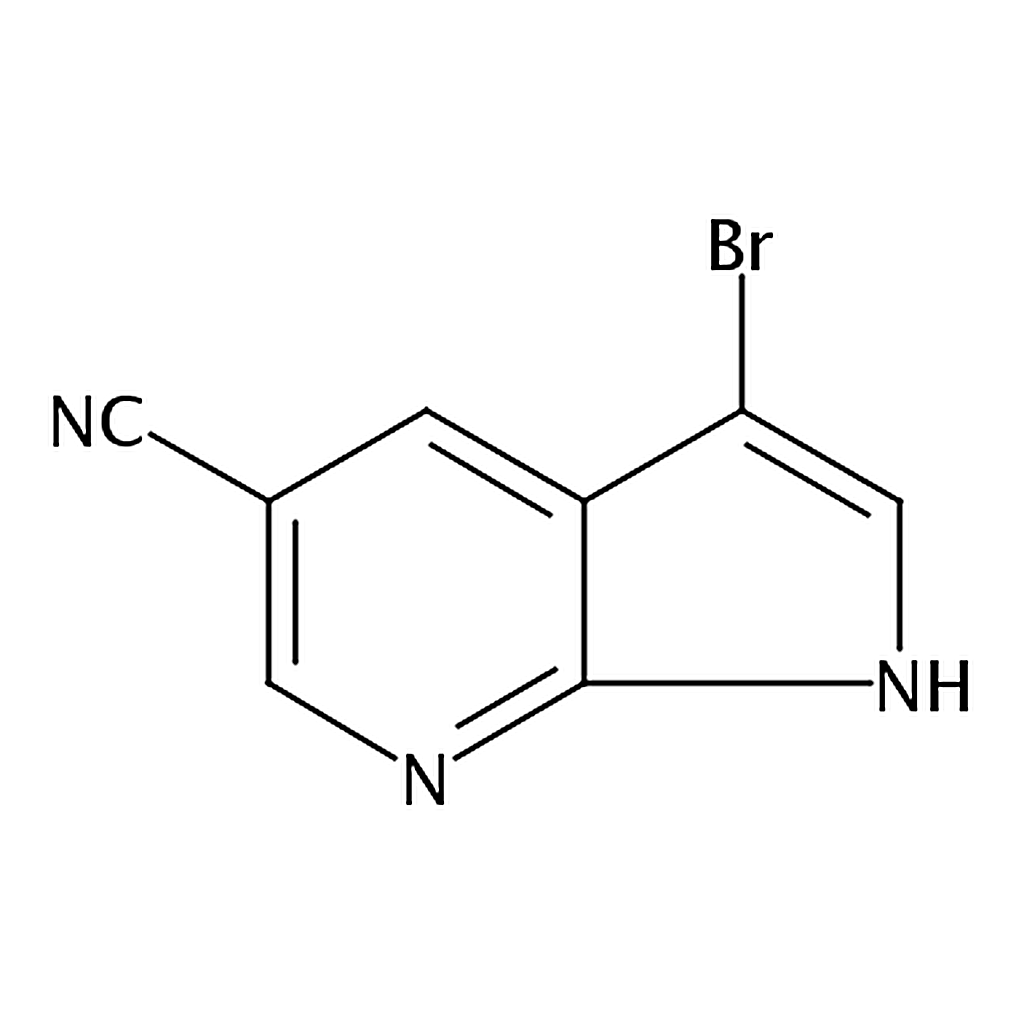 RHAWN 3-Bromo-1H-pyrrolo[2，3-b]pyridine-5-carbonitrile