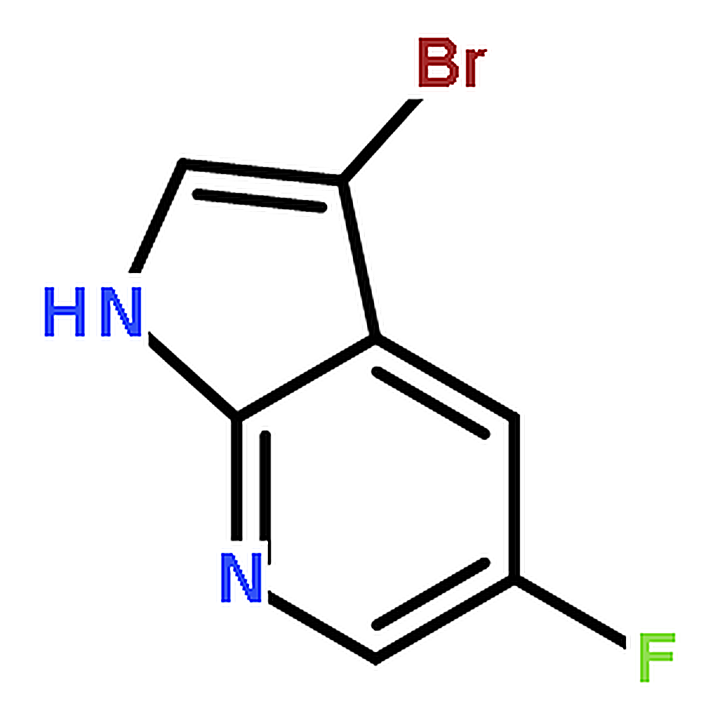 RHAWN 3-bromo-5-fluoro-1H-pyrrolo[2,3-b]pyridine