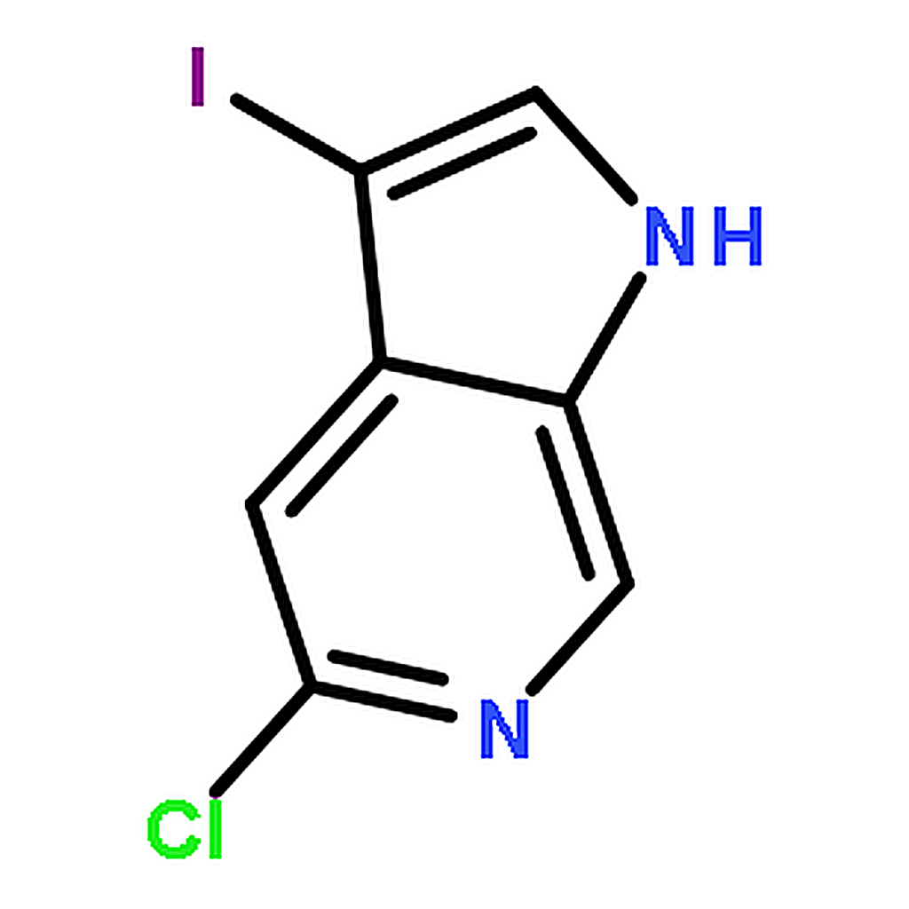 RHAWN 5-Chloro-3-iodo-1H-pyrrolo[2，3-c]pyridine