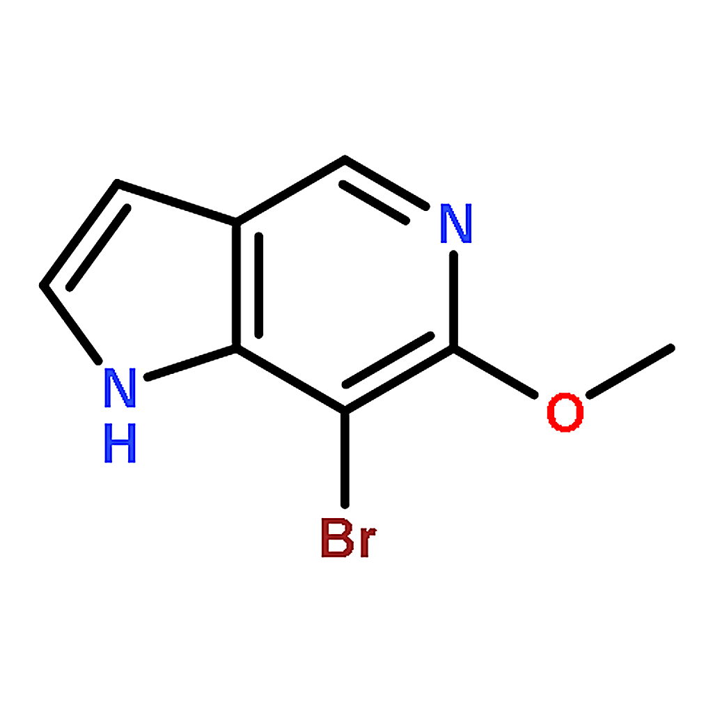 RHAWN 7-Bromo-6-methoxy-1H-pyrrolo[3，2-c]pyridine