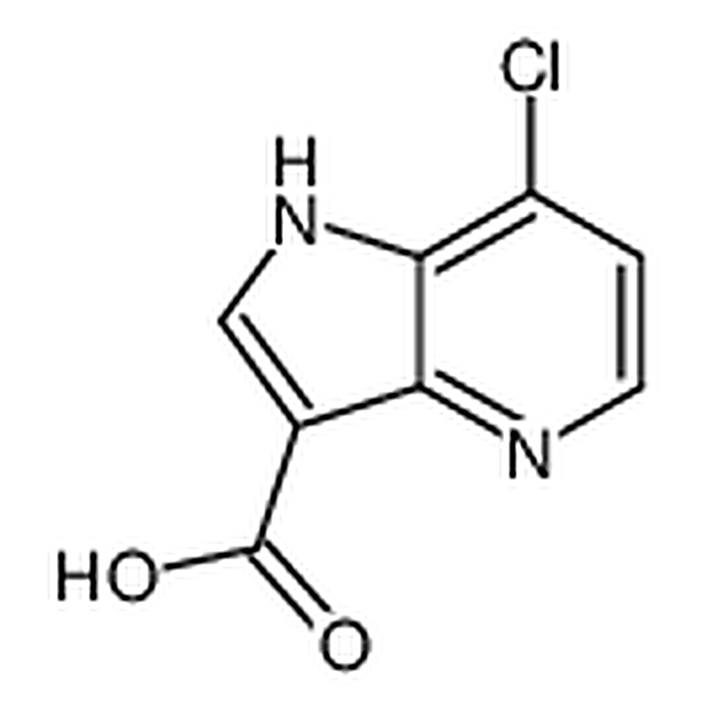 RHAWN 7-Chloro-1H-pyrrolo[3,2-b]pyridine-3-carboxylic acid
