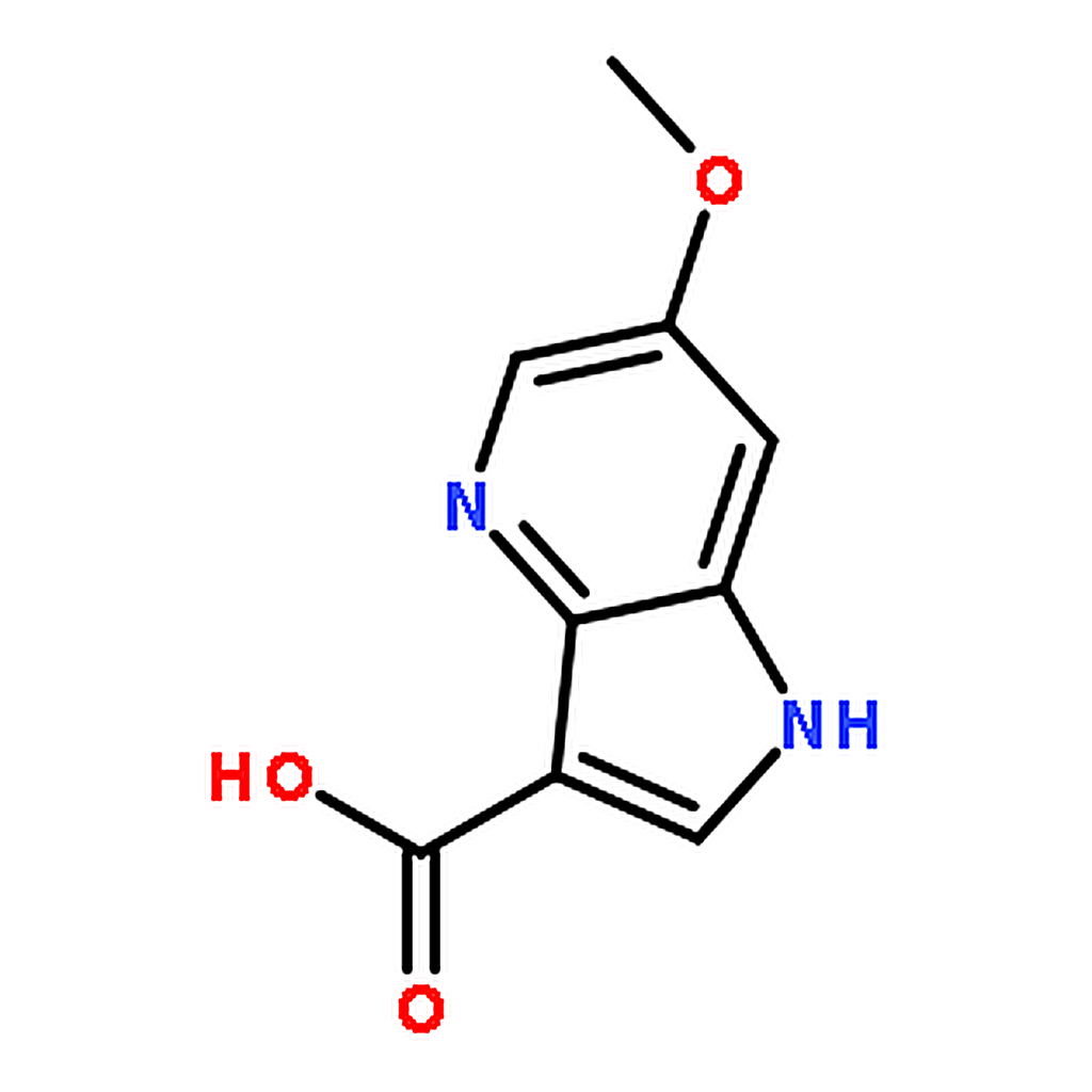 RHAWN 6-Methoxy-1H-pyrrolo[3,2-b]pyridine-3-carboxylic acid