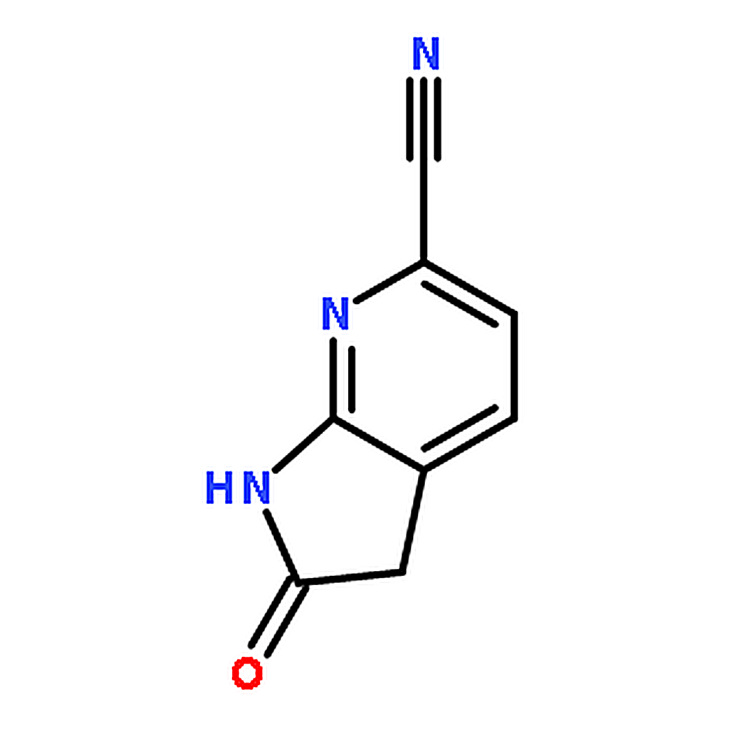 RHAWN 2-oxo-2,3-Dihydro-1H-pyrrolo[2,3-b]pyridine-6-carbonitrile