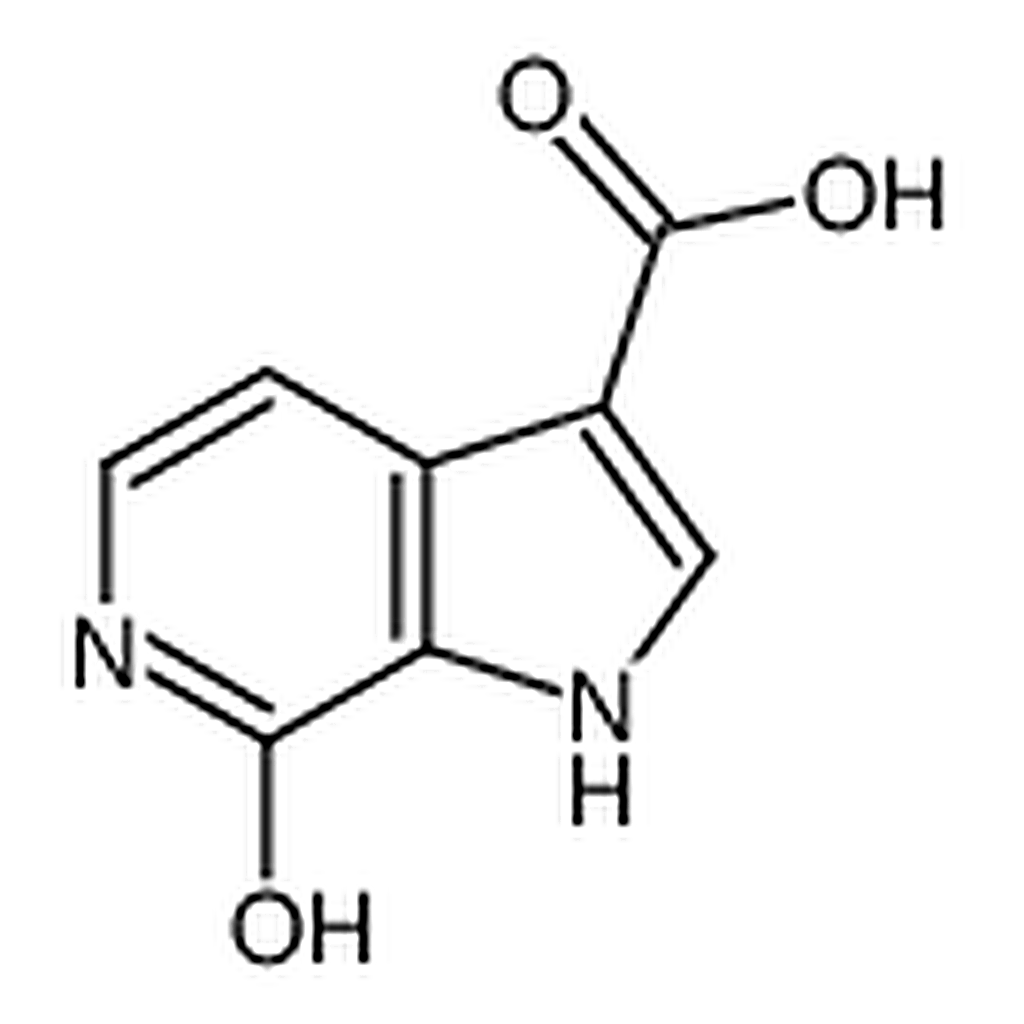 RHAWN 7-Hydroxy-1H-pyrrolo[2,3-c]pyridine-3-carboxylic acid