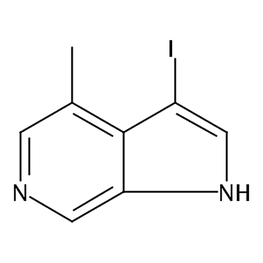 RHAWN 3-Iodo-4-methyl-1H-pyrrolo[2,3-c]pyridine