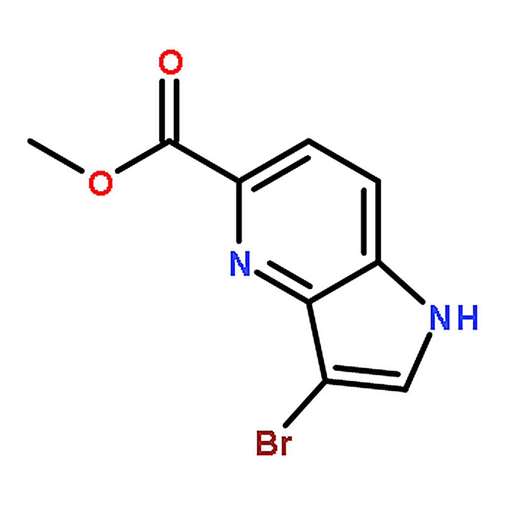 RHAWN Methyl3-bromo-1H-pyrrolo[3，2-b]pyridine-5-carboxylate