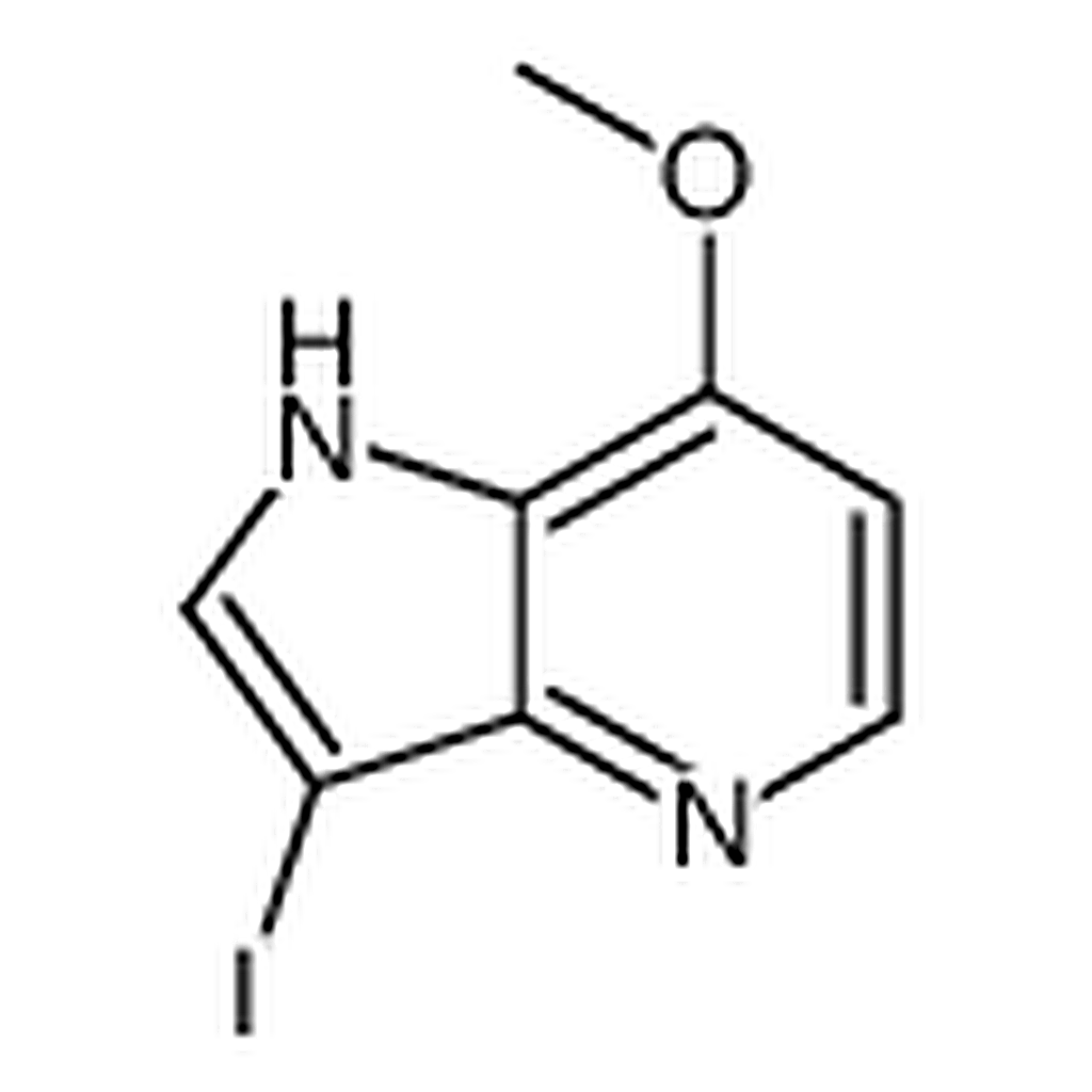 RHAWN 3-Iodo-7-methoxy-1H-pyrrolo[3,2-b]pyridine