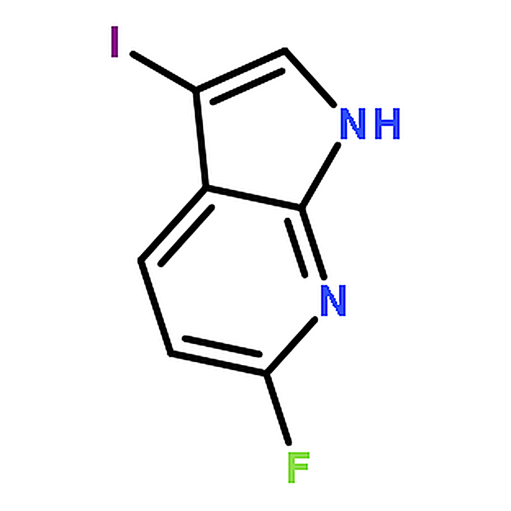 RHAWN 6-Fluoro-3-iodo-1H-pyrrolo[2，3-b]pyridine