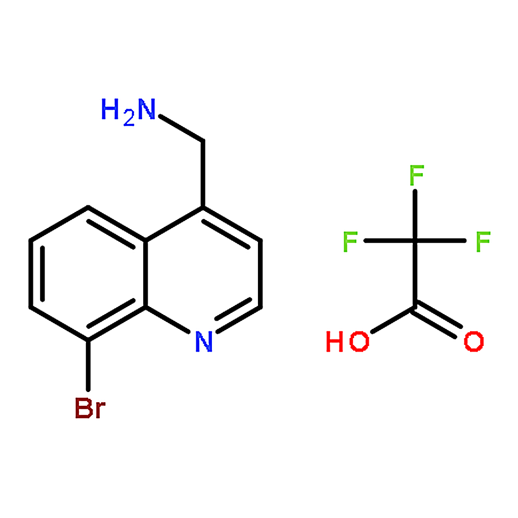 RHAWN (8-bromoquinolin-4-yl)methanamine2，2，2-trifluoroacetate