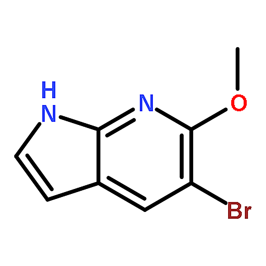 RHAWN 5-Bromo-6-methoxy-1H-pyrrolo[2，3-b]pyridine