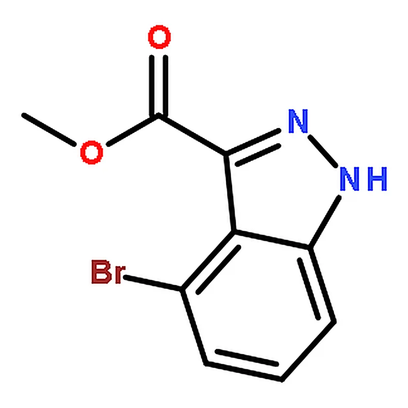 RHAWN Methyl 4-bromo-1H-indazole-3-carboxylate