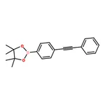 RHAWN 4-<WBR>(Phenylethynyl)<WBR>phenylboronic acid pinacol ester