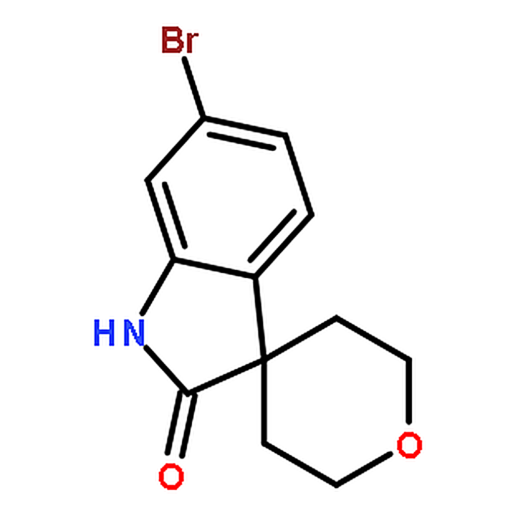 RHAWN 6-Bromo-2'，3'，5'，6'-tetrahydrospiro[indoline-3，4'-pyran]-2-one