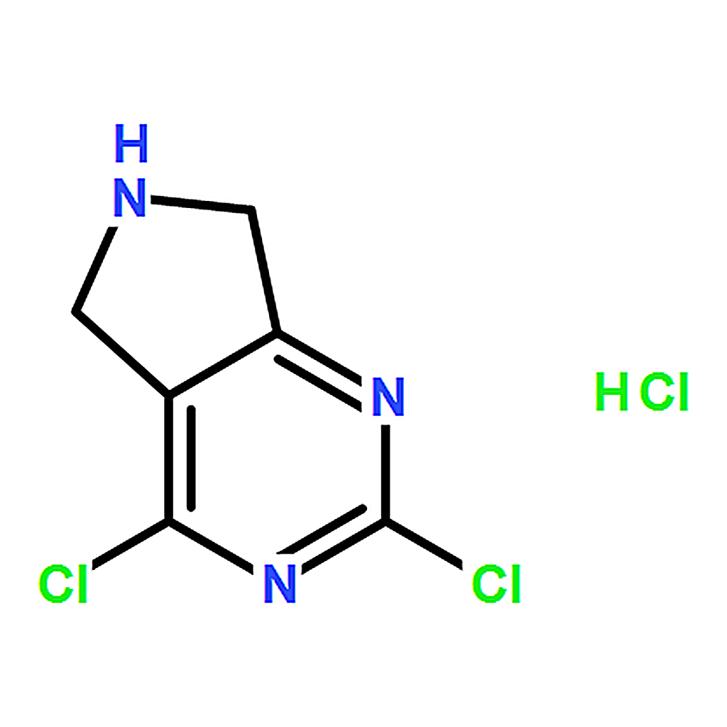 RHAWN 2，4-Dichloro-6，7-dihydro-5H-pyrrolo[3，4-d]pyrimidine hydrochloride