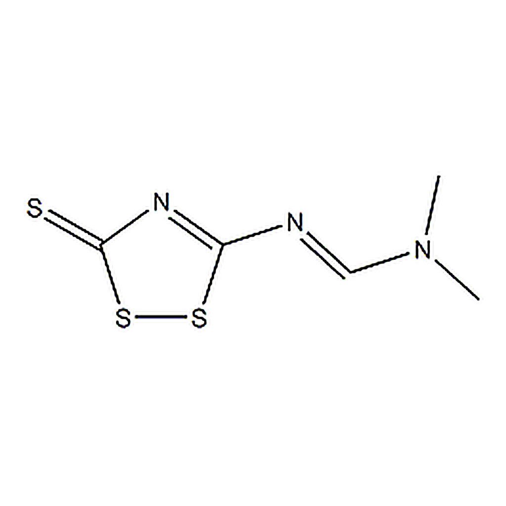 RHAWN N,N-Dimethyl-N'-(3-thioxo-3H-1,2,4-dithiazol-5-yl)formimidamide