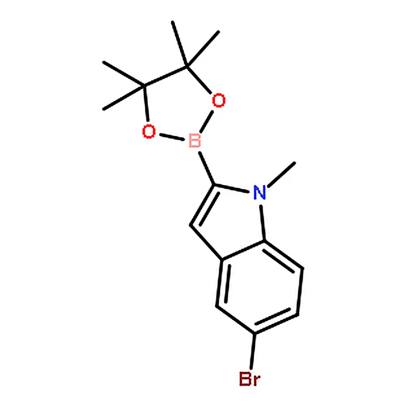 RHAWN 5-Bromo-1-methyl-2-(4,4,5,5-tetramethyl-1,3,2-dioxaborolan-2-yl)-1H-indole