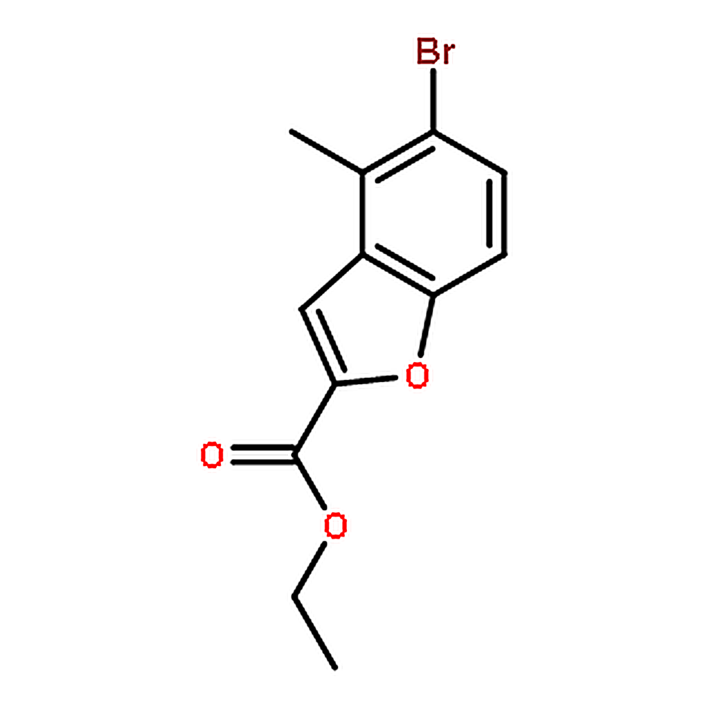 RHAWN Ethyl 5-bromo-4-methylbenzofuran-2-carboxylate