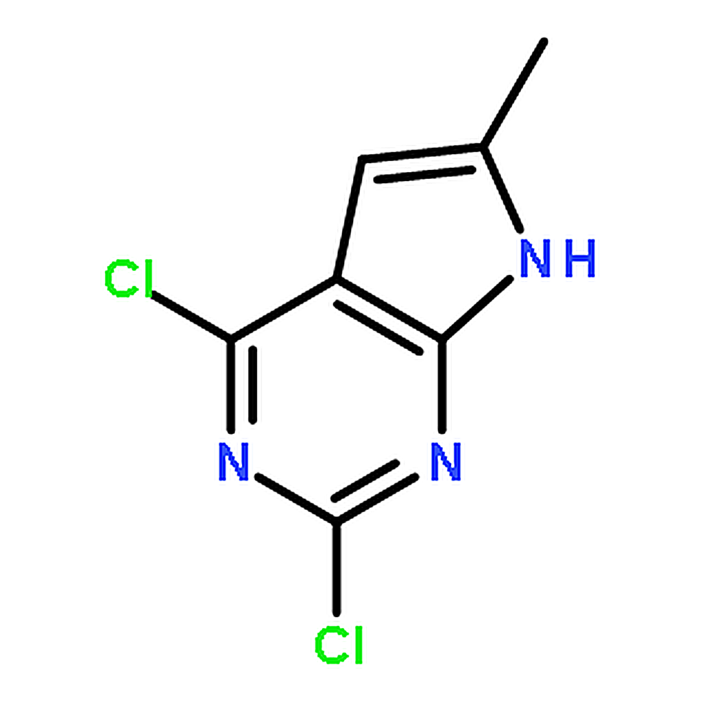 RHAWN 2，4-Dichloro-6-methyl-7H-pyrrolo[2，3-d]pyrimidine