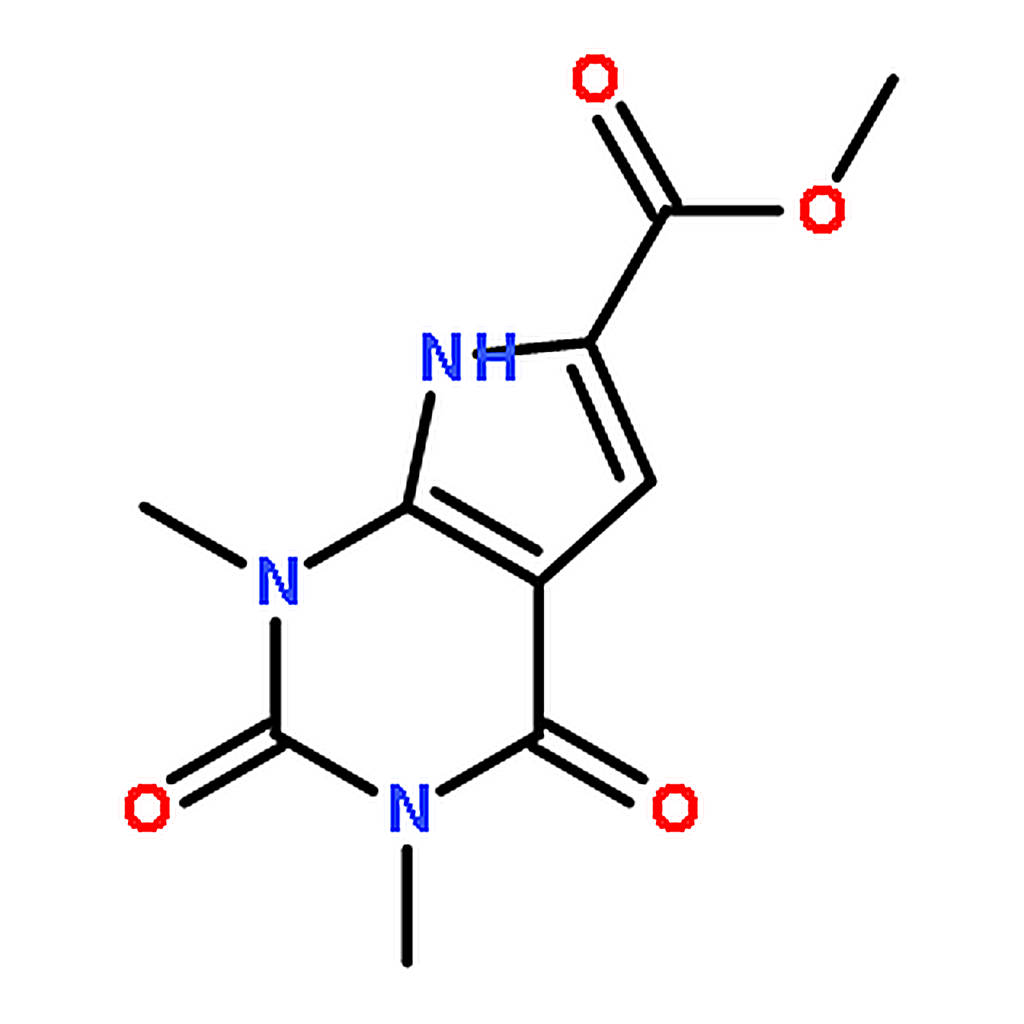 RHAWN Methyl 1，3-Dimethyl-2，4-Dioxo-2，3，4，7-Tetrahydro-1H-Pyrrolo[2，3-D]Pyrimidine-6-Carboxylate