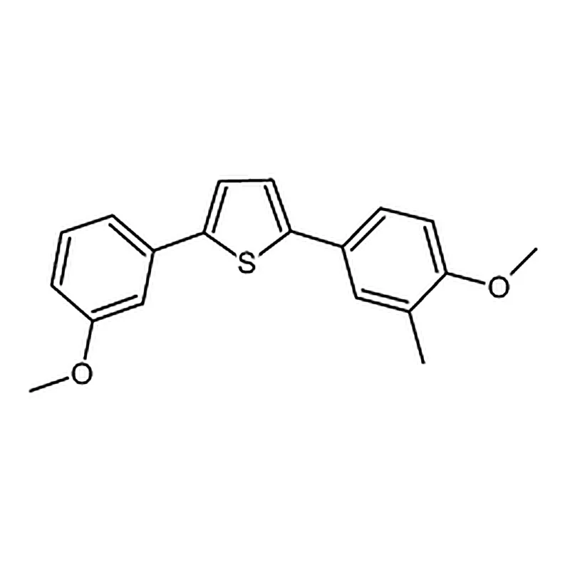 RHAWN 2-(4-Methoxy-3-methylphenyl)-5-(3-methoxyphenyl)thiophene