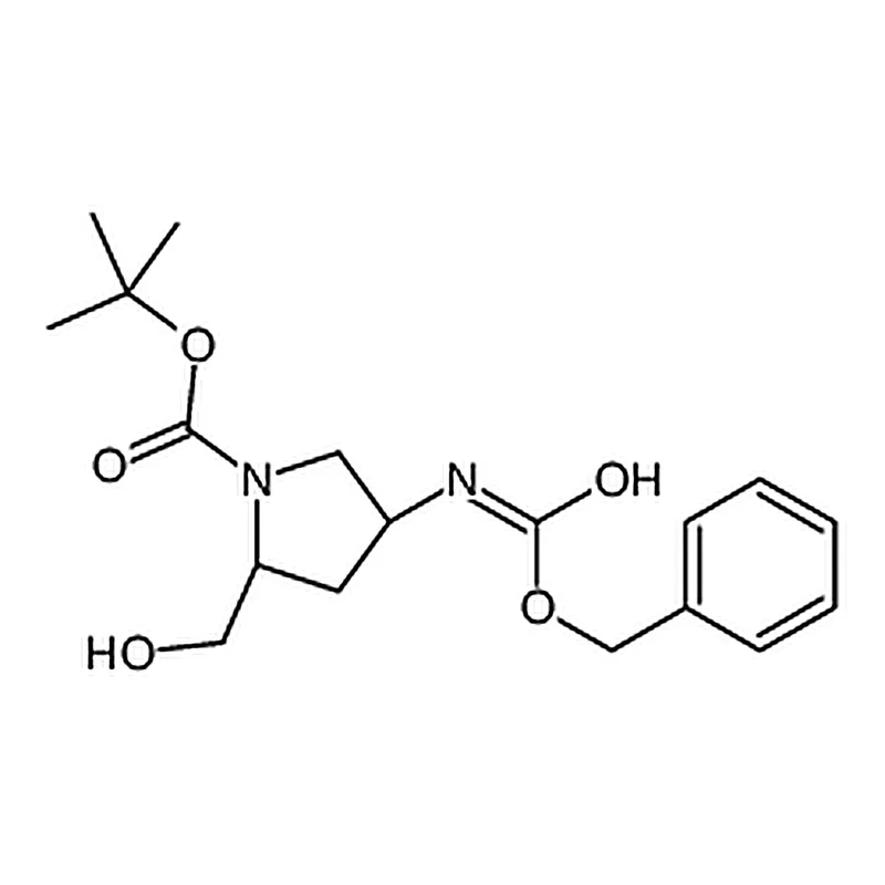 RHAWN (2S,4R)-tert-Butyl 4-(((benzyloxy)carbonyl)amino)-2-(hydroxymethyl)pyrrolidine-1-carboxylate
