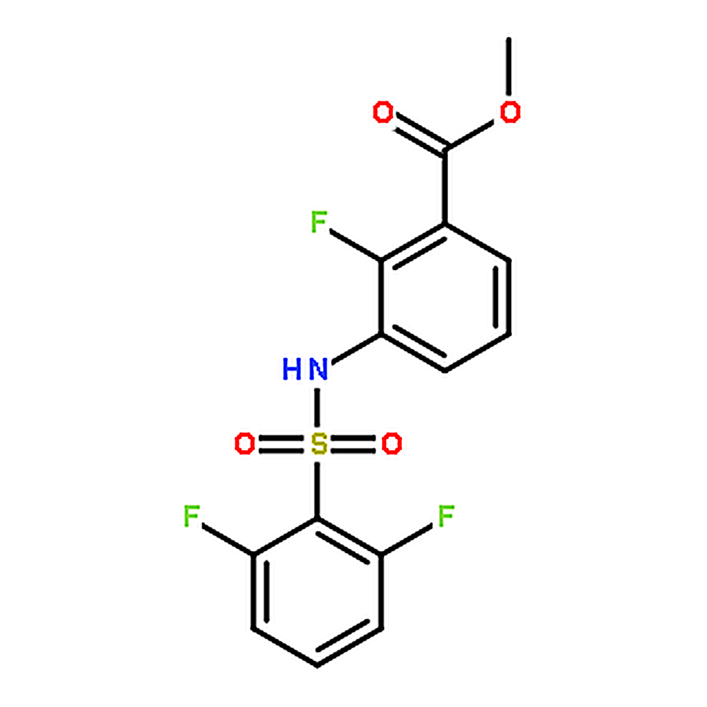RHAWN Methyl 3-(2,6-difluorophenylsulfonamido)-2-fluorobenzoate