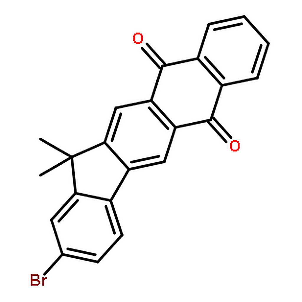 RHAWN 2-Bromo-13,13-dimethyl-6H-indeno[1,2-b]anthracene-6,11(13H)-dione