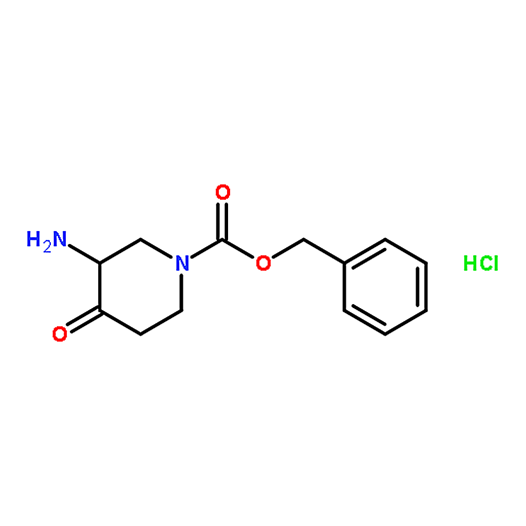 RHAWN Benzyl 3-amino-4-oxopiperidine-1-carboxylate hydrochloride