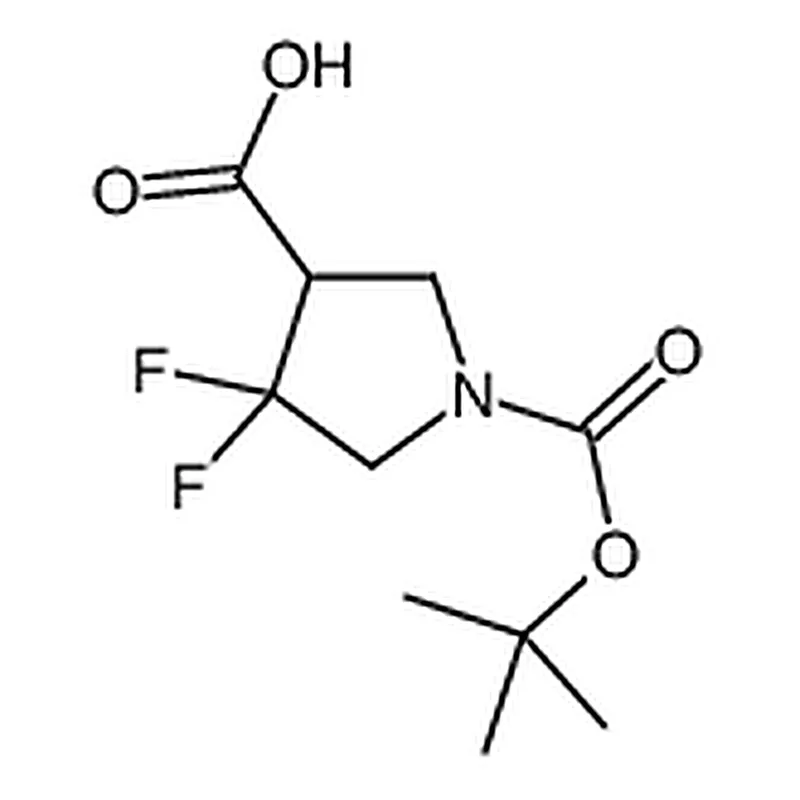 RHAWN 1-(tert-Butoxycarbonyl)-4,4-difluoropyrrolidine-3-carboxylic acid