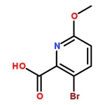 RHAWN 3-Bromo-6-methoxypicolinic acid