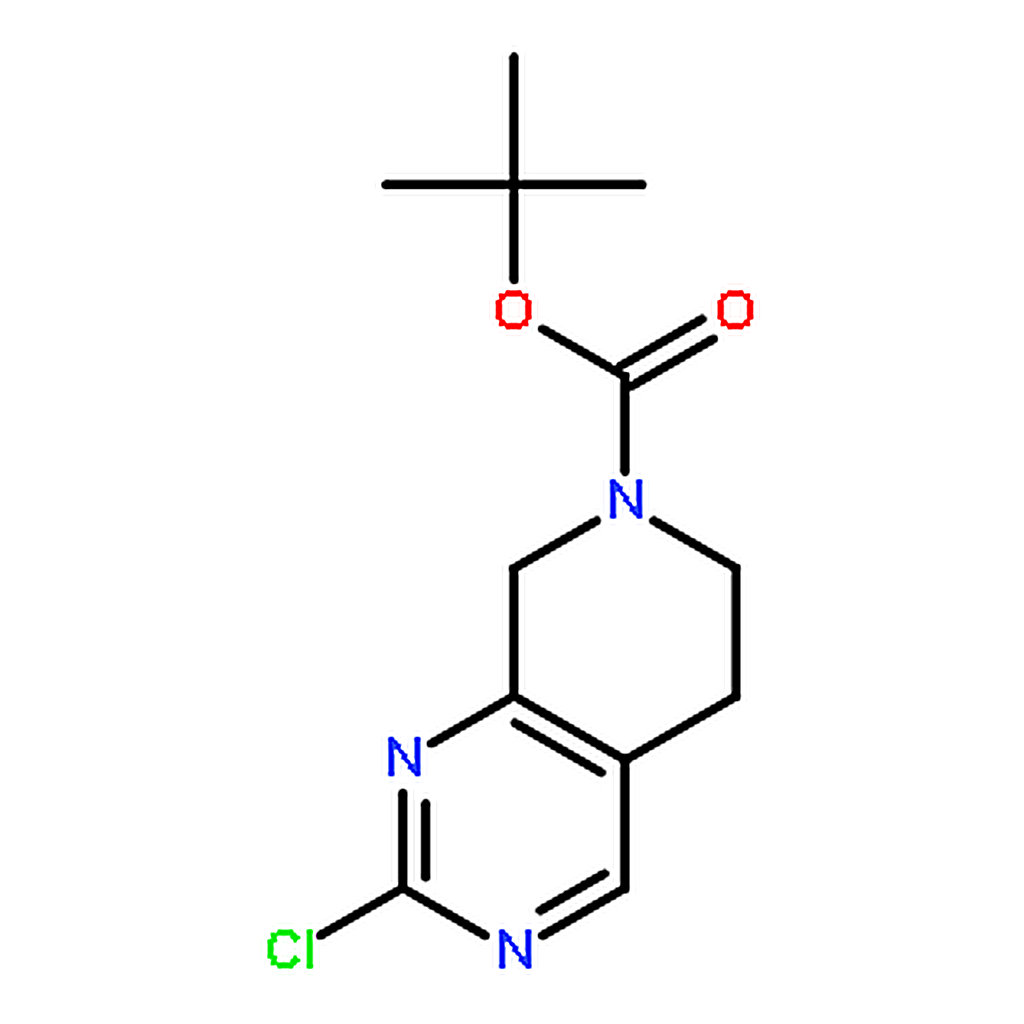 RHAWN tert-butyl 2-chloro-5H，6H，7H，8H-pyrido[3，4-d]pyrimidine-7-carboxylate