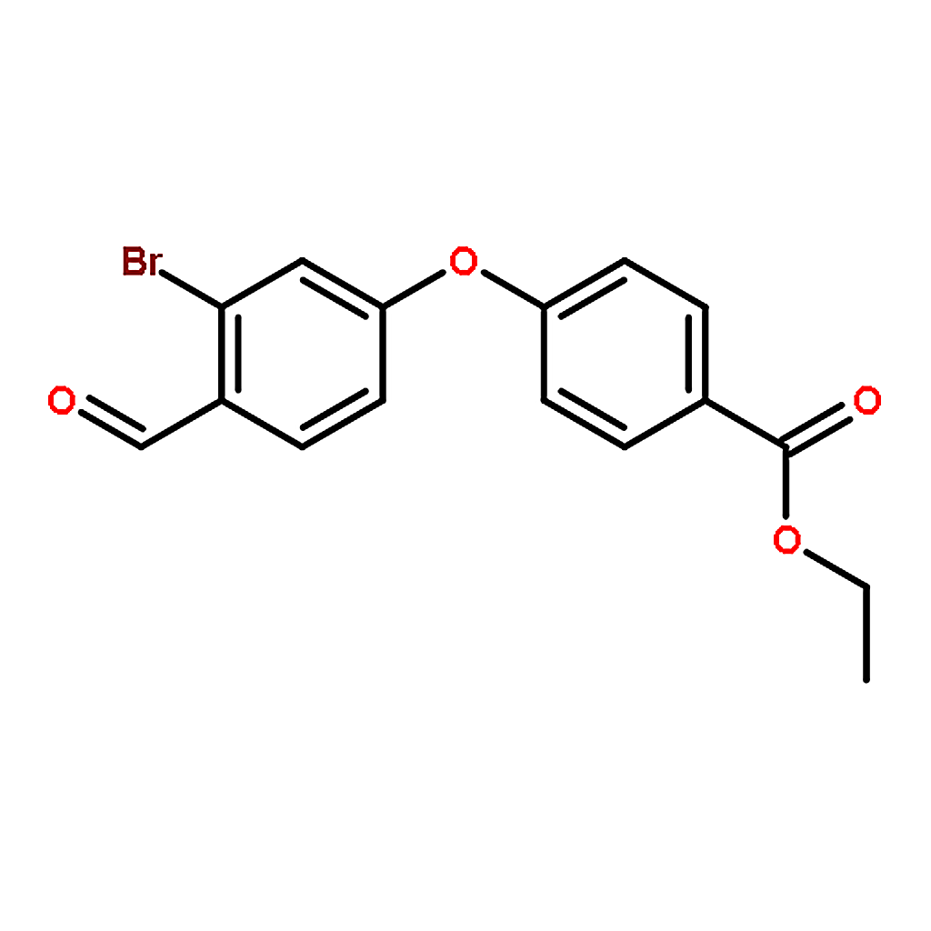 RHAWN Ethyl 4-(3-bromo-4-formylphenoxy)benzoate
