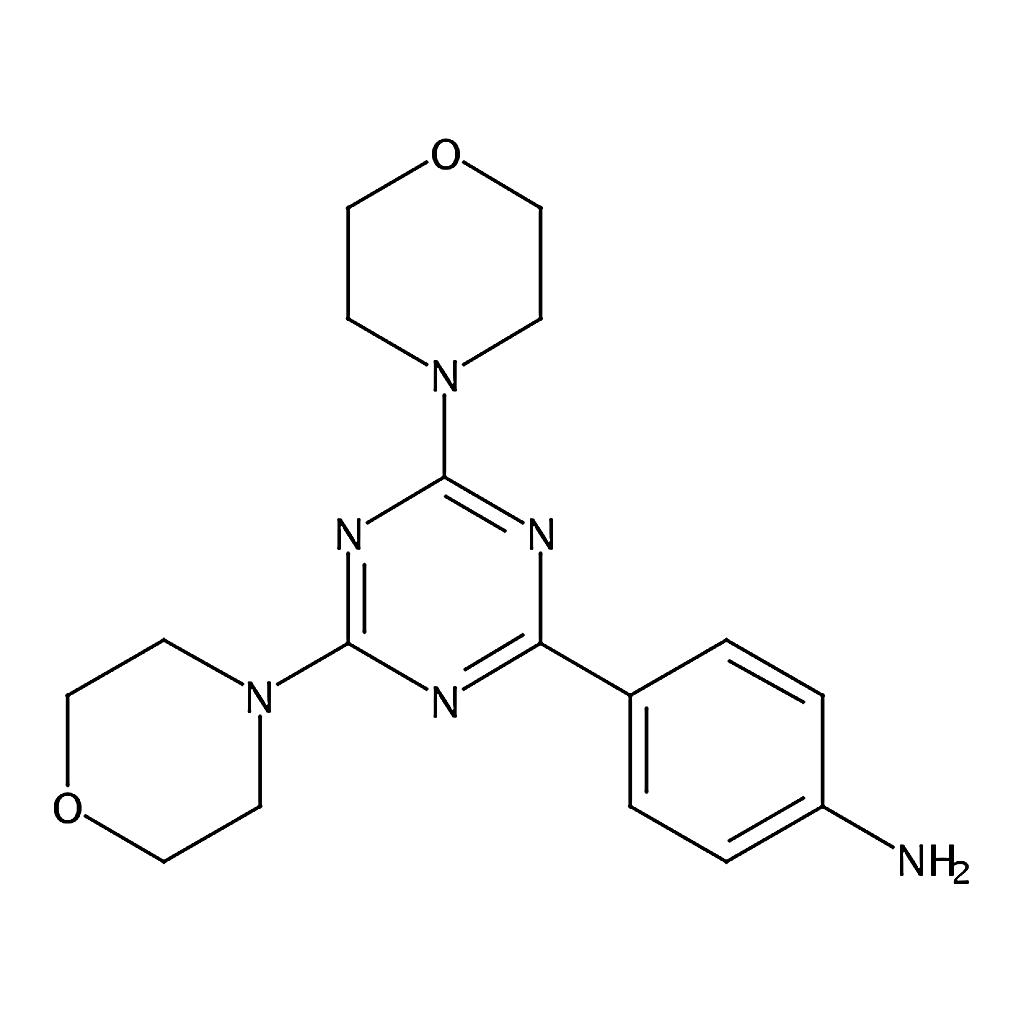 RHAWN 4-(4,6-Dimorpholino-1,3,5-triazin-2-yl)aniline