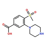 RHAWN 4-(Methylsulfonyl)-3-piperazinobenzoic Acid