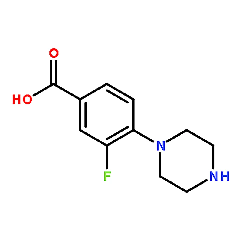 RHAWN 3-Fluoro-4-piperazinobenzoic Acid