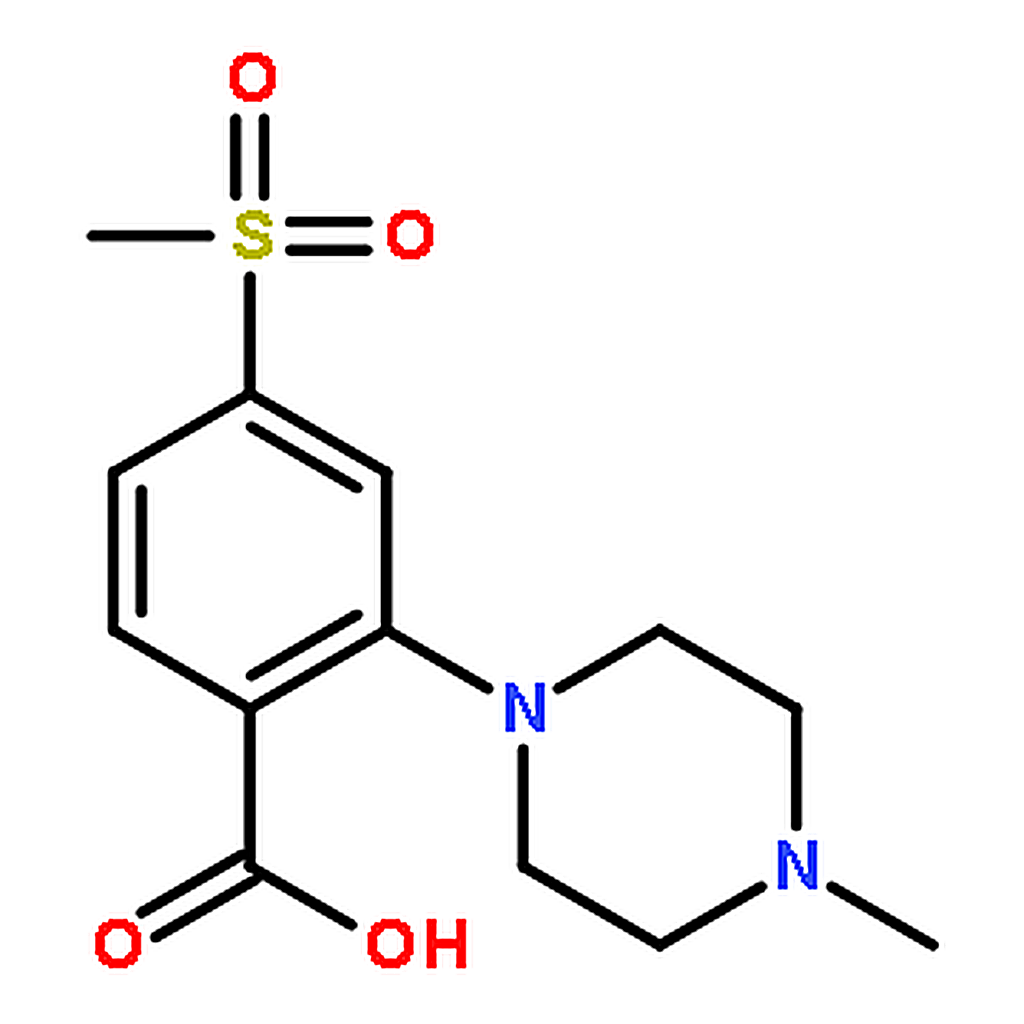 RHAWN 2-(4-Methyl-1-piperazinyl)-4-(methylsulfonyl)benzoic Acid