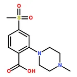 RHAWN 2-(4-Methyl-1-piperazinyl)-4-(methylsulfonyl)benzoic Acid