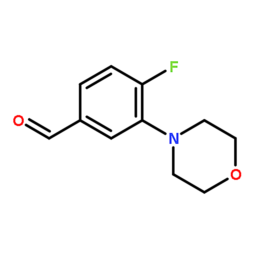 RHAWN 4-Fluoro-3-morpholinobenzaldehyde