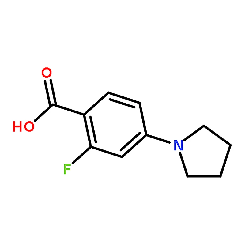 RHAWN 2-Fluoro-4-pyrrolidinobenzoic Acid