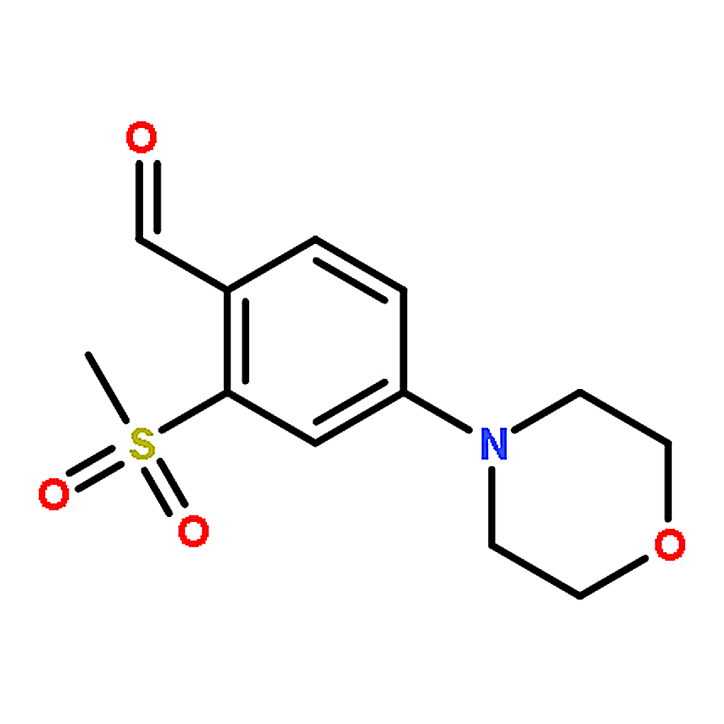 RHAWN 2-(Methylsulfonyl)-4-morpholinobenzaldehyde