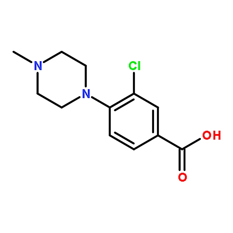 RHAWN 3-Chloro-4-(4-methyl-1-piperazinyl)benzoic Acid